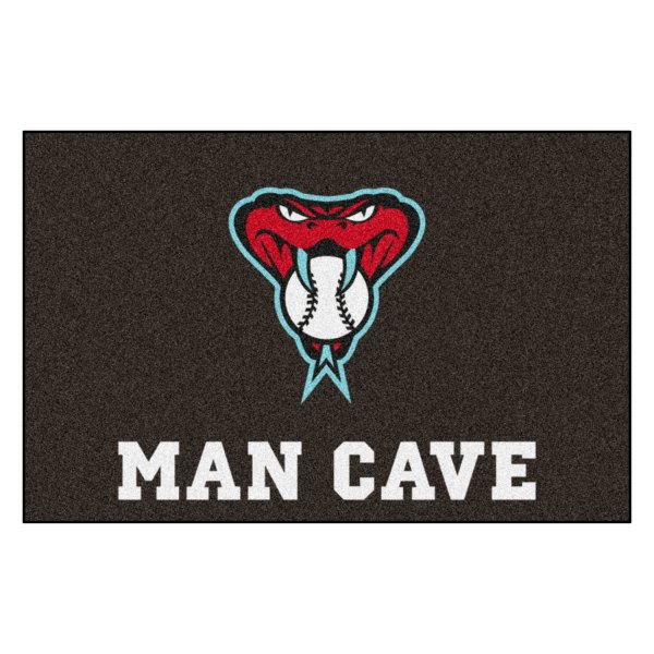 FanMats® - Arizona Diamondbacks 19" x 30" Nylon Face Man Cave Starter Mat