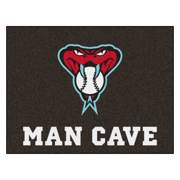 FanMats® - Arizona Diamondbacks 33.75" x 42.5" Nylon Face Man Cave All-Star Floor Mat