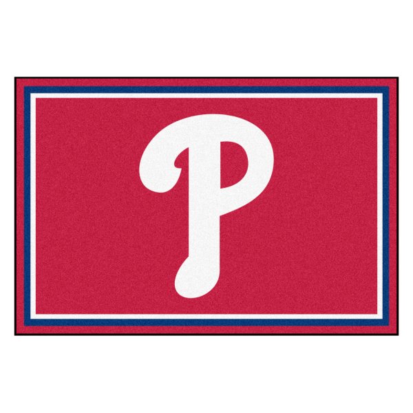 FanMats® - Philadelphia Phillies 60" x 96" Nylon Face Plush Floor Rug