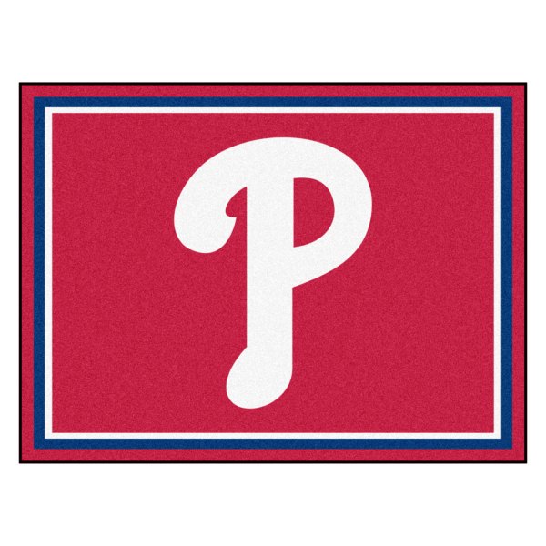 FanMats® - Philadelphia Phillies 96" x 120" Nylon Face Plush Floor Rug