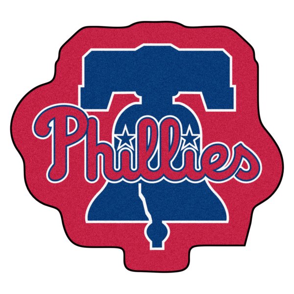 FanMats® - Philadelphia Phillies 30" x 32.6" Nylon Face Mascot Floor Mat