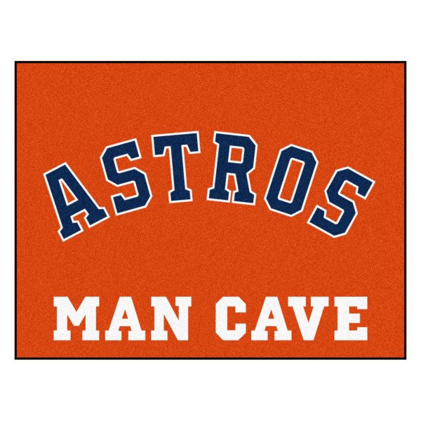 FanMats® - Houston Astros 33.75" x 42.5" Nylon Face Man Cave All-Star Floor Mat