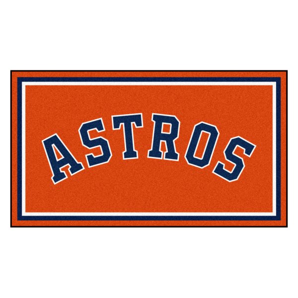 FanMats® - Houston Astros 36" x 60" Nylon Face Plush Floor Rug