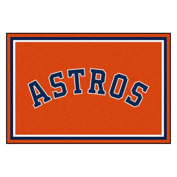 FanMats® - Houston Astros 60" x 96" Nylon Face Plush Floor Rug