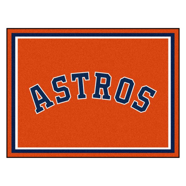FanMats® - Houston Astros 96" x 120" Nylon Face Plush Floor Rug