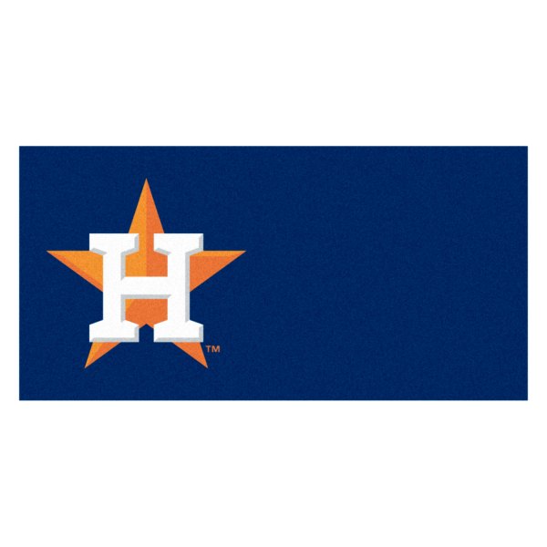 FanMats® - Houston Astros 18" x 18" Nylon Face Team Carpet Tiles