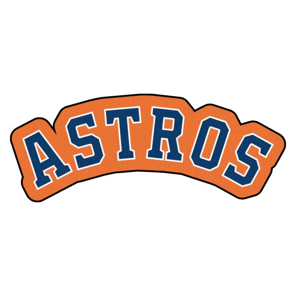 FanMats® - Houston Astros 30" x 32.6" Nylon Face Mascot Floor Mat