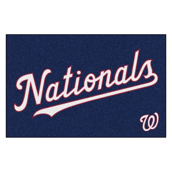 FanMats® - Washington Nationals 19" x 30" Nylon Face Starter Mat