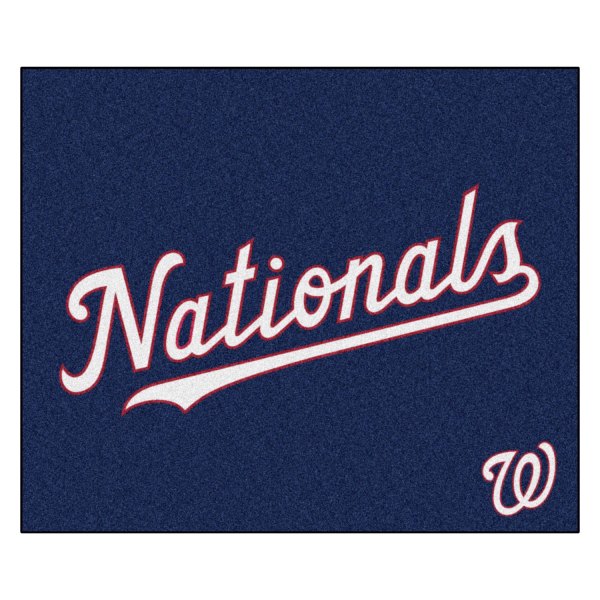 FanMats® - Washington Nationals 59.5" x 71" Nylon Face Tailgater Mat