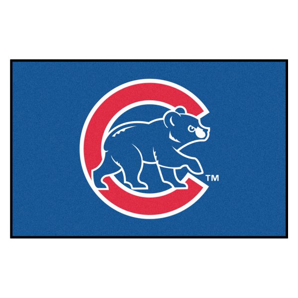 FanMats® - Chicago Cubs 19" x 30" Nylon Face Starter Mat