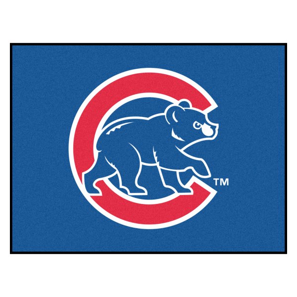 FanMats® - Chicago Cubs 33.75" x 42.5" Nylon Face All-Star Floor Mat
