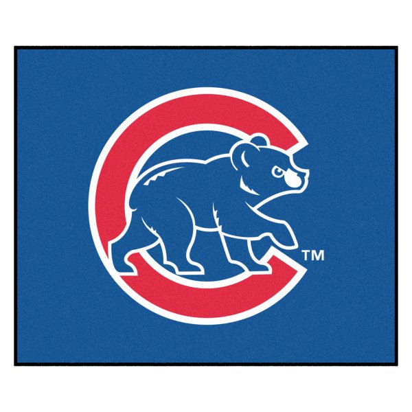 FanMats® - Chicago Cubs 59.5" x 71" Nylon Face Tailgater Mat