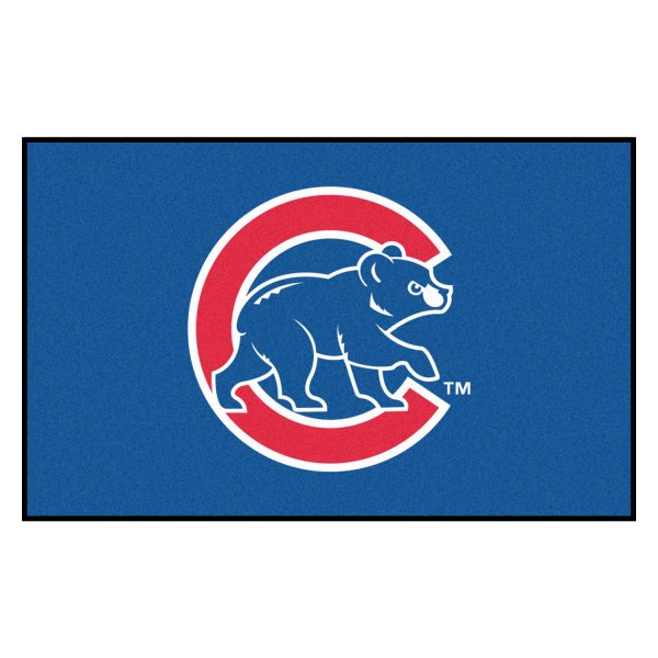 FanMats® - Chicago Cubs 60" x 96" Nylon Face Ulti-Mat