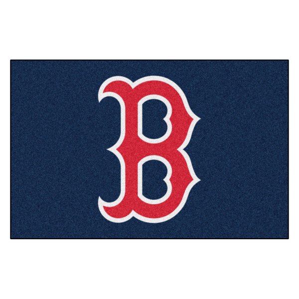 FanMats® - Boston Red Sox 19" x 30" Nylon Face Starter Mat with "B" Logo