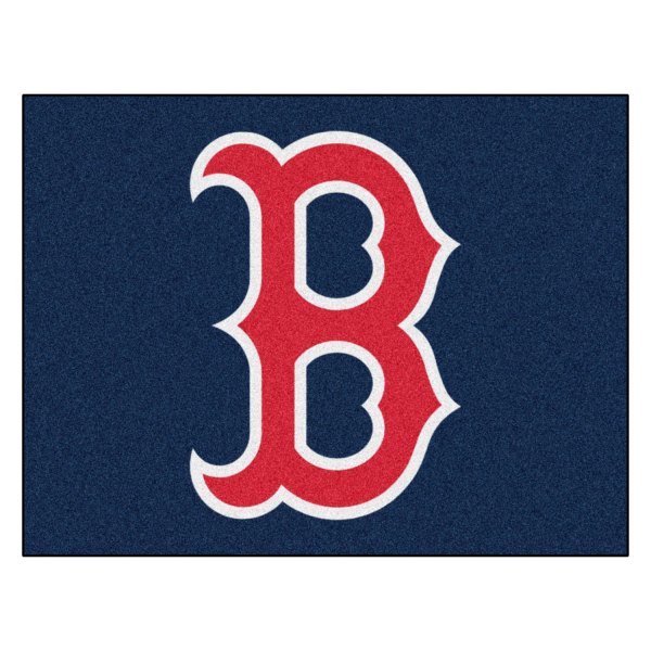 FanMats® - Boston Red Sox 33.75" x 42.5" Nylon Face All-Star Floor Mat with "B" Logo