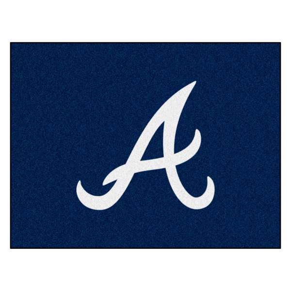 FanMats® - Atlanta Braves 33.75" x 42.5" Nylon Face All-Star Floor Mat