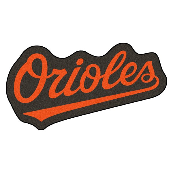 FanMats® - Baltimore Orioles 30" x 32.6" Nylon Face Mascot Floor Mat