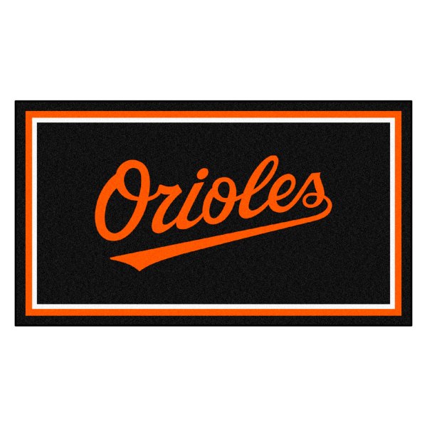 FanMats® - Baltimore Orioles 36" x 60" Nylon Face Plush Floor Rug