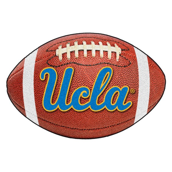 FanMats® - University of California (Los Angeles) 20.5" x 32.5" Nylon Face Football Ball Floor Mat with "script UCLA" Logo