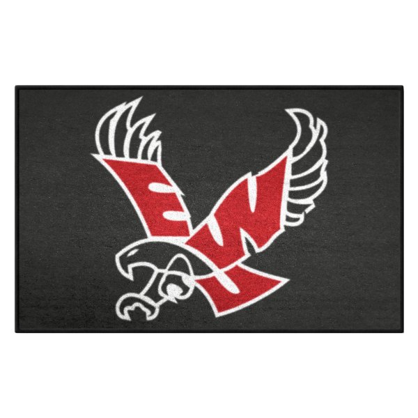 FanMats® - Eastern Washington University 19" x 30" Nylon Face Starter Mat with "EWU Eagle" Logo