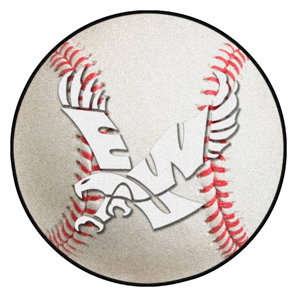 FanMats® - Eastern Washington University 27" Dia Nylon Face Baseball Ball Floor Mat with "EWU Eagle" Logo