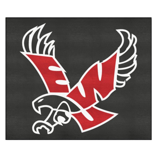FanMats® - Eastern Washington University 59.5" x 71" Black Nylon Face Tailgater Mat with "EWU Eagle" Logo