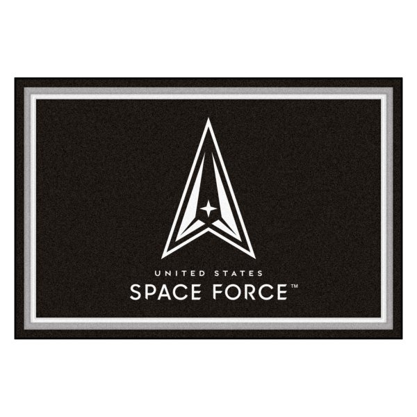 FanMats® - U.S. Space Force 60" x 96" Nylon Face Ultra Plush Floor Rug
