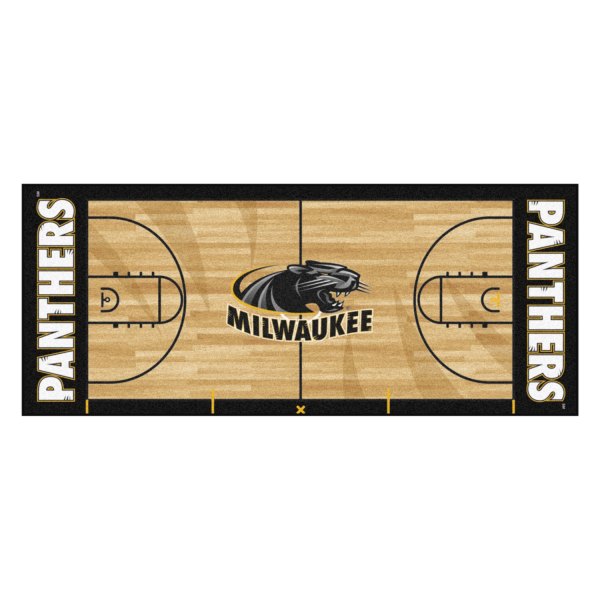 FanMats® - University of Wisconsin-Milwaukee 30" x 72" Nylon Face Basketball Court Runner Mat