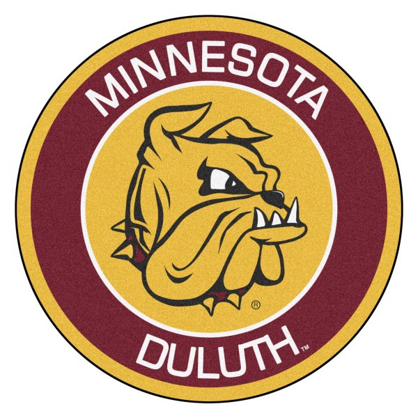 FanMats® - University of Minnesota-Duluth 27" Dia Nylon Face Roundel Floor Mat