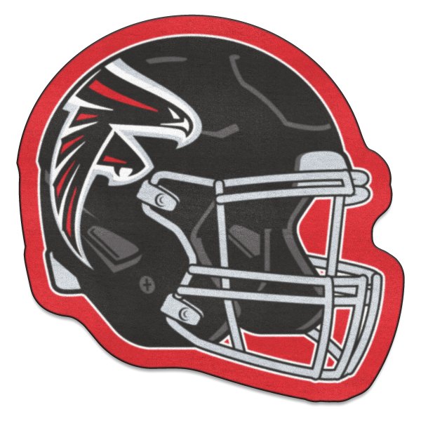 FanMats® - Atlanta Falcons 36" x 33.3" Nylon Face Helmet Mascot Mat