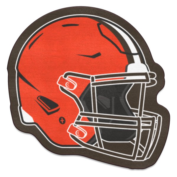 FanMats® - Cleveland Browns 36" x 28.7" Nylon Face Helmet Mascot Mat