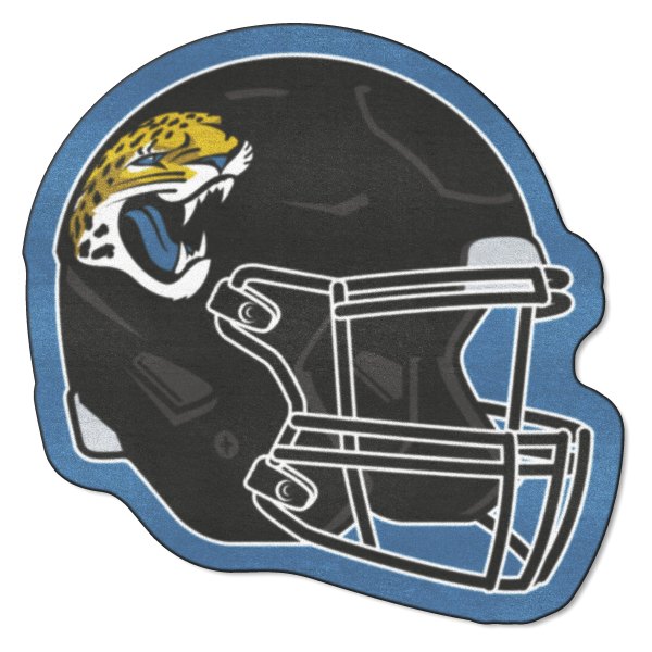 FanMats® - Jacksonville Jaguars 36" x 27.5" Nylon Face Helmet Mascot Mat