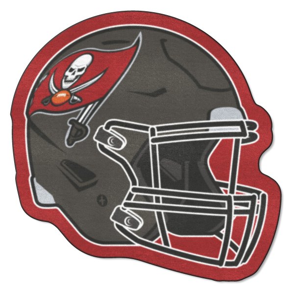 FanMats® - Tampa Bay Buccaneers 36" x 34" Nylon Face Helmet Mascot Mat