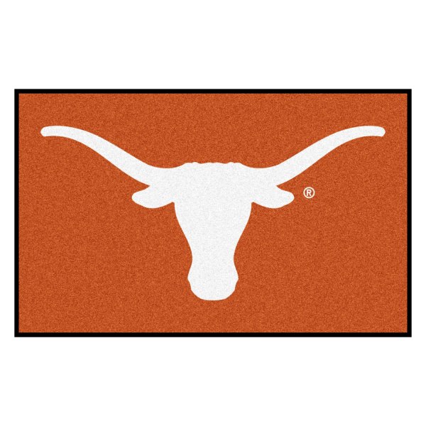 FanMats® - University of Texas 60" x 96" Nylon Face Ulti-Mat with "Longhorn" Logo