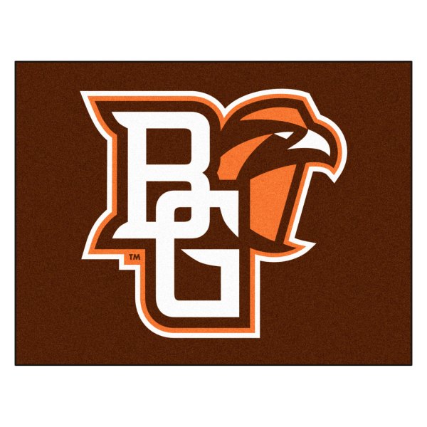 FanMats® - Bowling Green State University 33.75" x 42.5" Nylon Face All-Star Floor Mat with "BG & Falcon" Logo