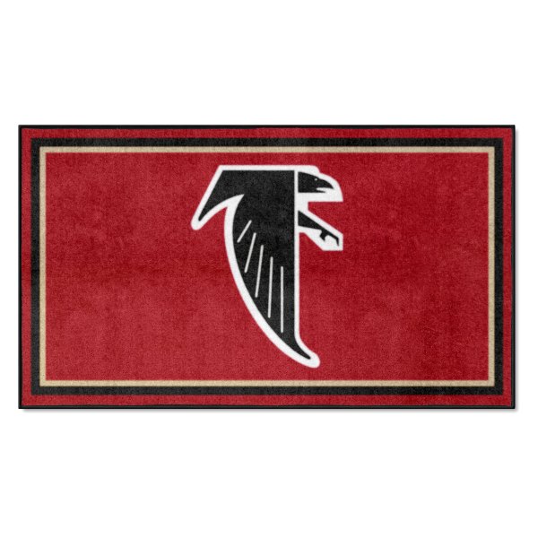 FanMats® - Atlanta Falcons 36" x 60" Nylon Face Plush Floor Rug with "Original Falcon" Vintage Logo
