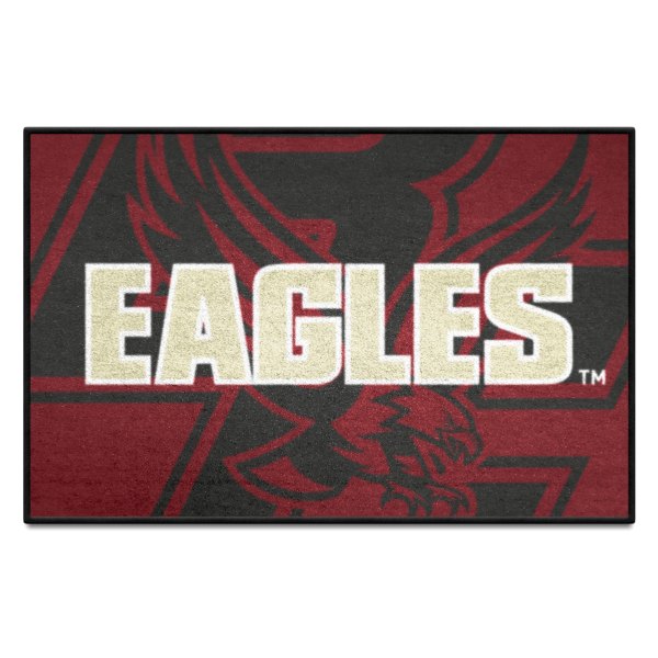 FanMats® - Boston College 30"L x 19"W Slogan Nylon Starter Mat with Eagles Wordmark