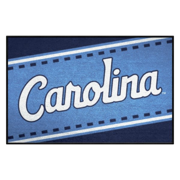 FanMats® - University of North Carolina at Chapel Hill 30"L x 19"W Slogan Nylon Starter Mat with School Slogan