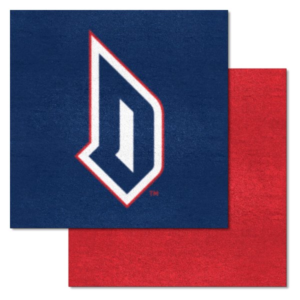 FanMats® - Duquesne University 18"L x 18"W Nylon Carpet Tiles with D Primary Logo