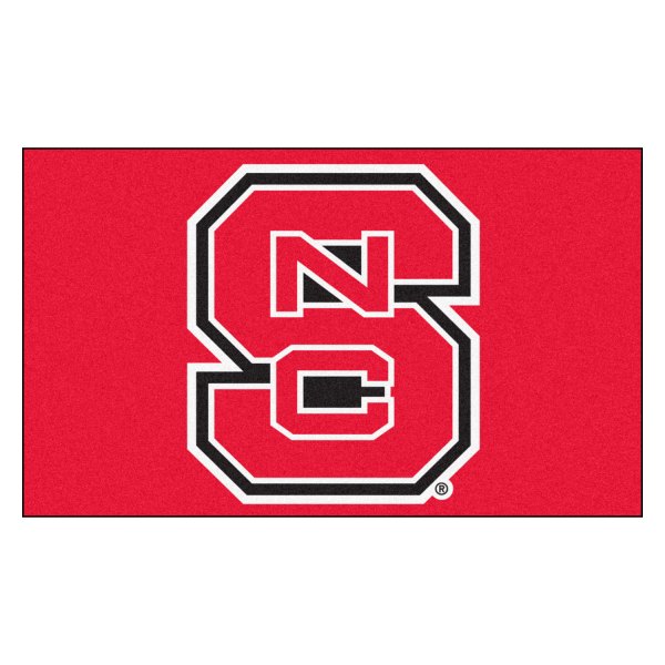 FanMats® - North Carolina State University 19" x 30" Nylon Face Starter Mat with "NCS" Primary Logo