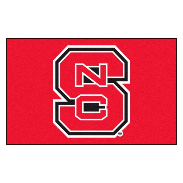 FanMats® - North Carolina State University 60" x 96" Nylon Face Ulti-Mat with "NCS" Primary Logo