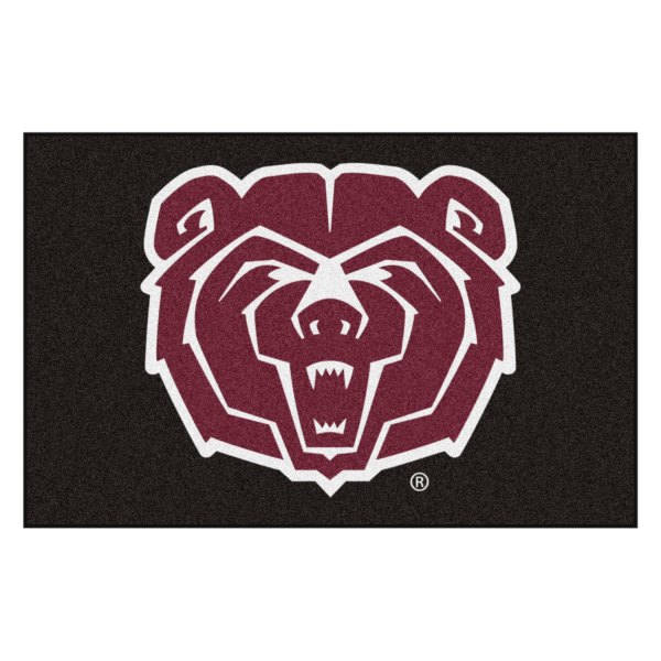 FanMats® - Missouri State University 19" x 30" Nylon Face Starter Mat with "Bear" Logo