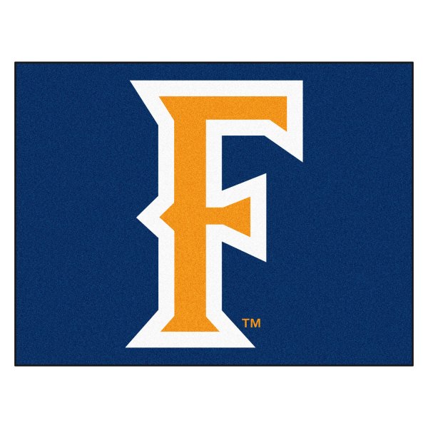 FanMats® - California State University (Fullerton) 33.75" x 42.5" Nylon Face All-Star Floor Mat with "Stylized F" Logo