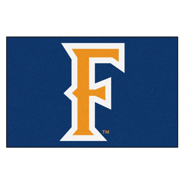 FanMats® - Cal State University (Fullerton) 19" x 30" Nylon Face Starter Mat with "Stylized F" Logo