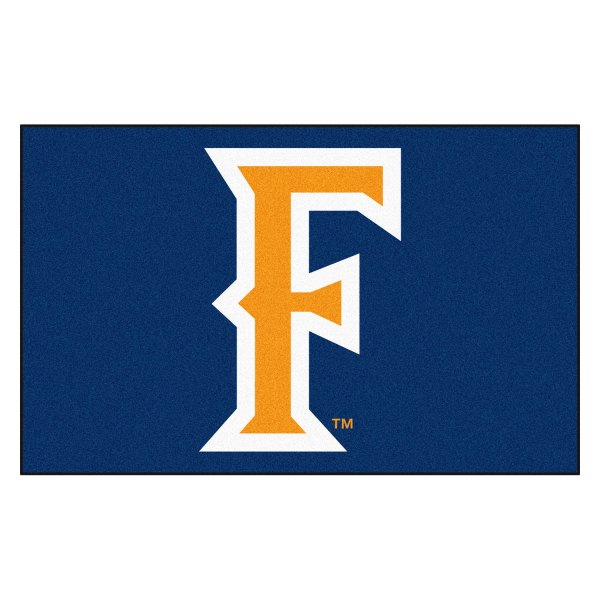 FanMats® - California State University (Fullerton) 60" x 96" Nylon Face Ulti-Mat with "Stylized F" Logo
