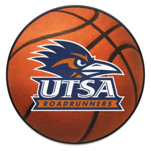 FanMats® - University of Texas (San Antonio) 27" Dia Nylon Face Basketball Ball Floor Mat
