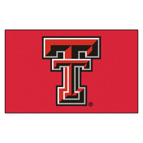 FanMats® - Texas Tech University 60" x 96" Nylon Face Ulti-Mat with "TT" Logo