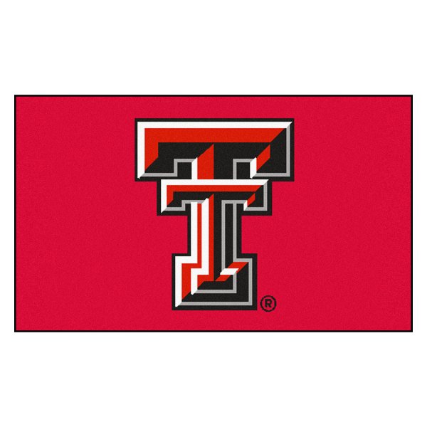FanMats® - Texas Tech University 19" x 30" Nylon Face Starter Mat with "TT" Logo