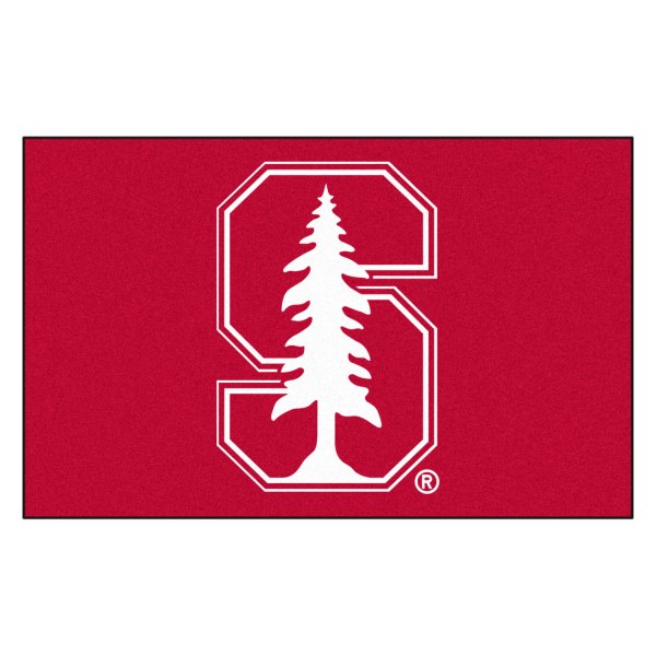 FanMats® - Stanford University 60" x 96" Nylon Face Ulti-Mat with "S with Cardinal" Logo