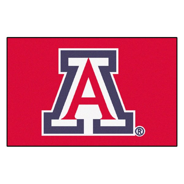 FanMats® - University of Arizona 19" x 30" Nylon Face Starter Mat with "A" Primary Logo